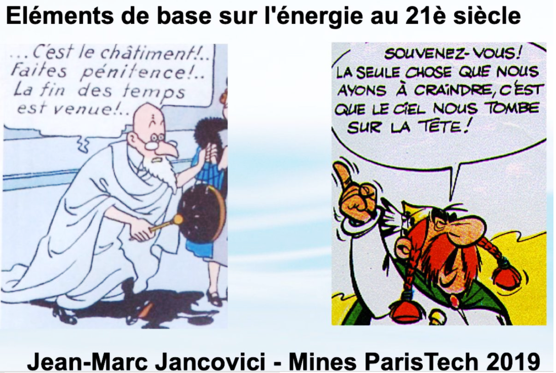 Cours de JM Jancovici à Mines Paris-Tech sur l'énergie au 21ème siècle