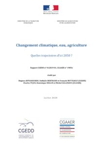 Changement climatique, eau, agriculture