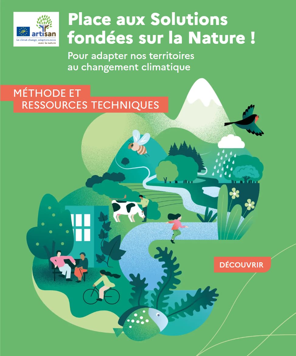 Couverture de la boite à outils "Place aux solutions fondées sur la nature!"