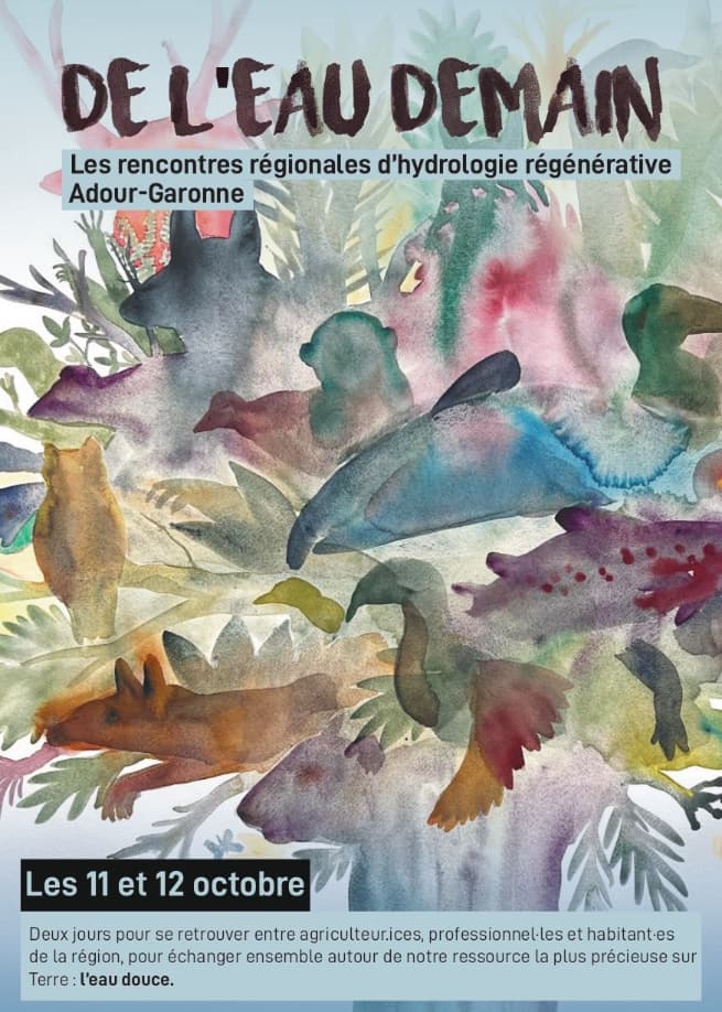 Rencontre régionales d'hydrologie régénérative Adour-Garonne
