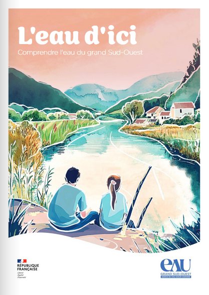Couverture du guide L'eau d'ici