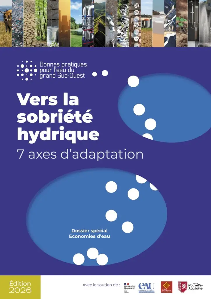 Couverture dossier Vers la sobriété hydrique : 7 axes d'adaptation